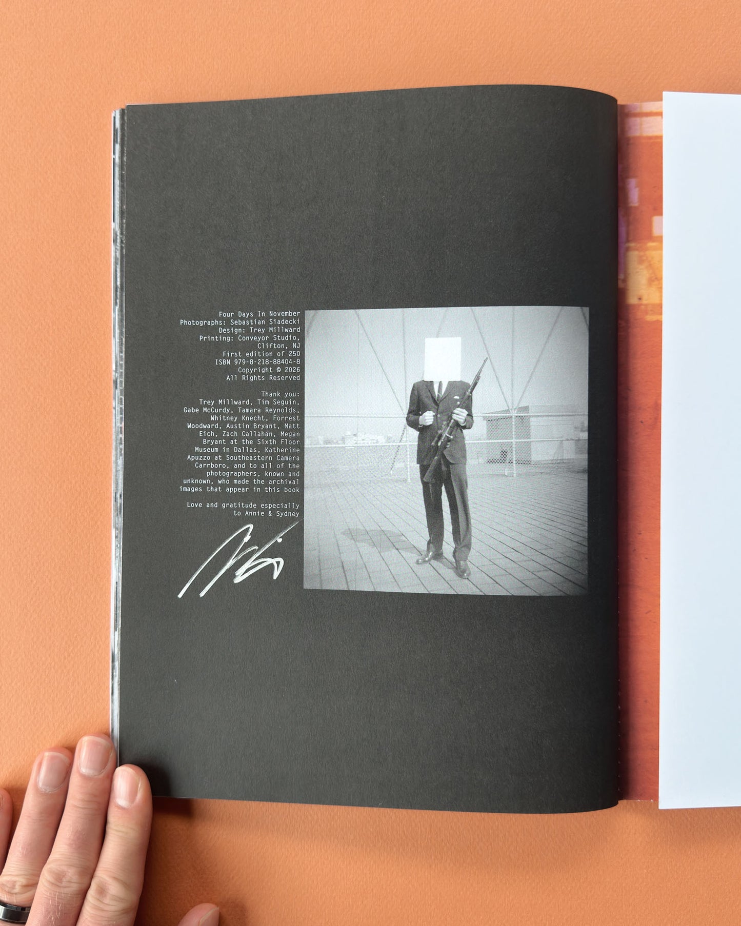 Four Days in November (Signed)