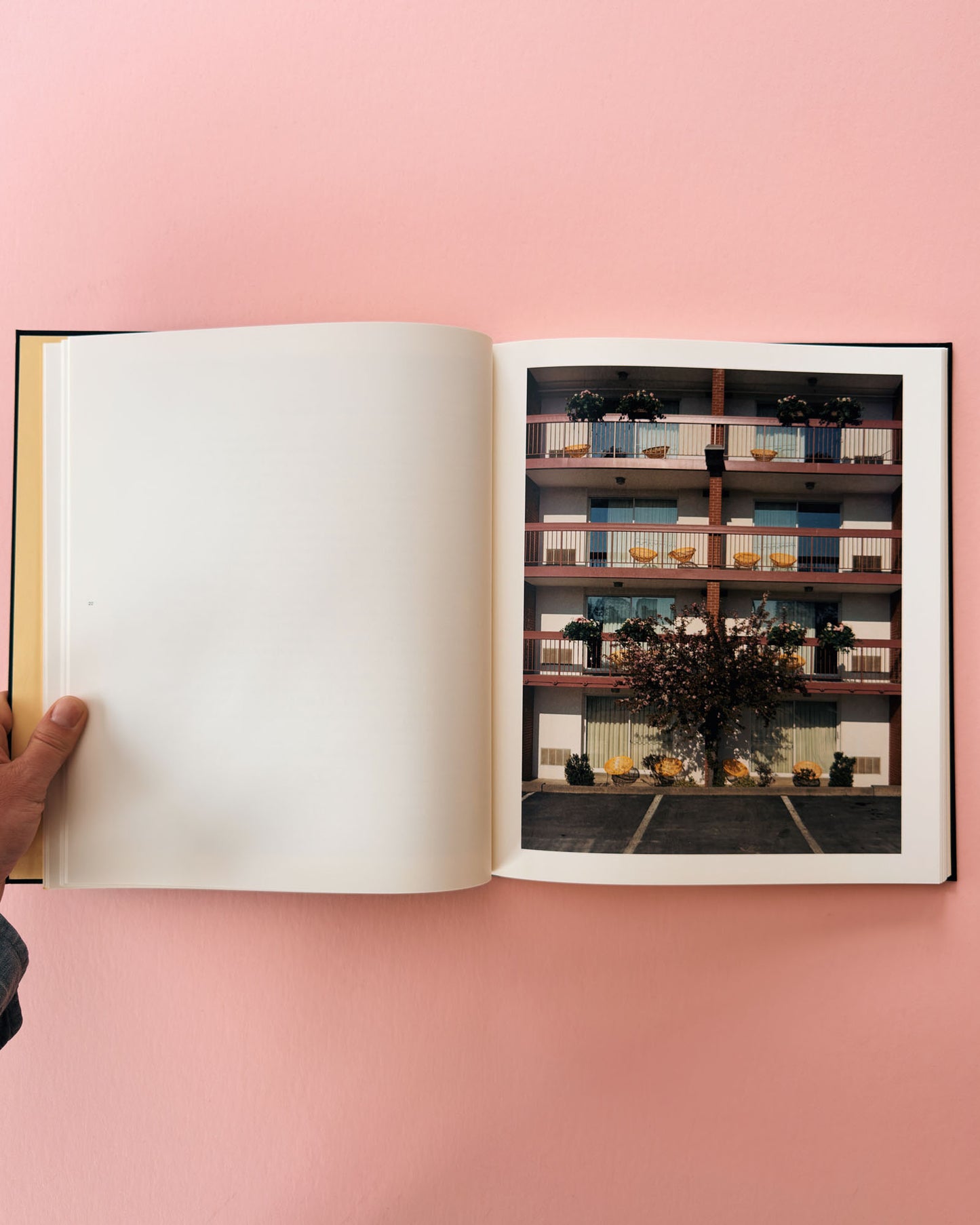 Classic photo book Niagara by Alec Soth. Made with large format film photography.