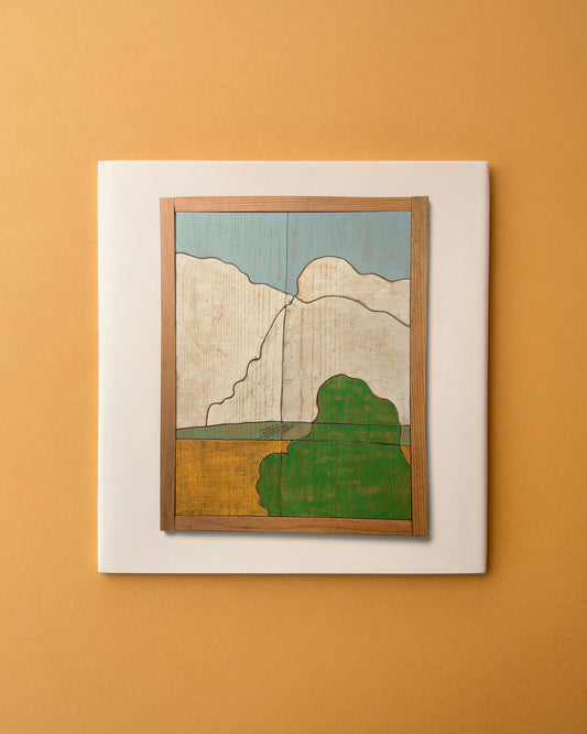 THE PLAINS, FROM MEMORY by Robert Adams