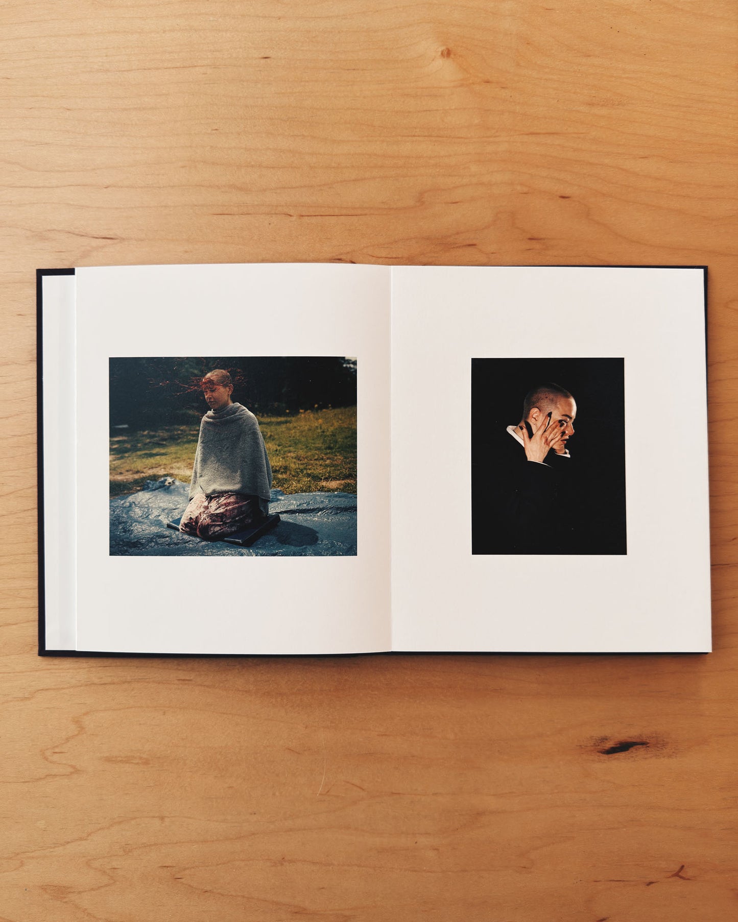 Photo Book from Yorgos Lanthimos made during the filming of Bugonia. A beguiling collection of still photographs made around the sets and locations of his 2025 feature film. Published by Mack.
